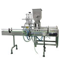 雙頭臥式攪拌直線醬料灌裝機